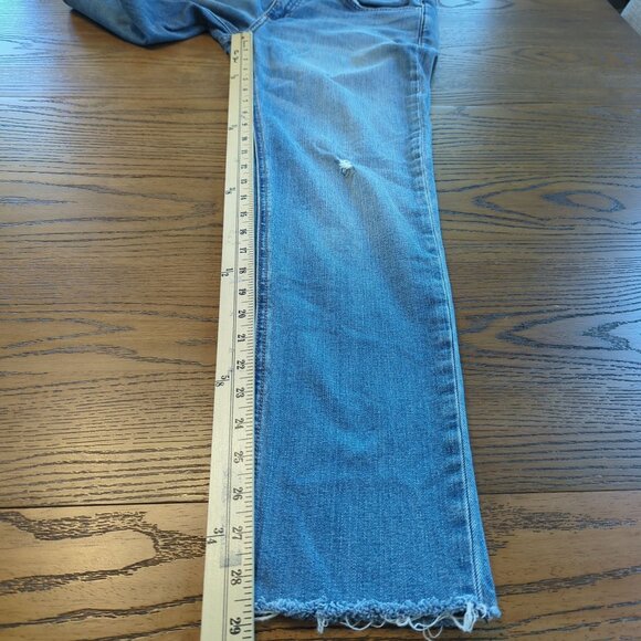 Rag & Bone Dre Low Rise Slim Boyfriend Women Jeans 28 light blue distressed - Picture 15 of 16